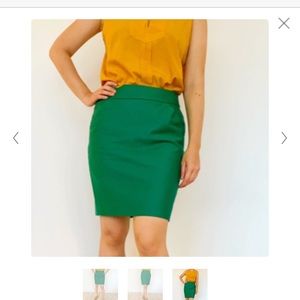 J. Crew the pencil skirt